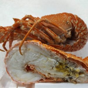La 1/2 Langouste (≃ 250 g) cuite maison