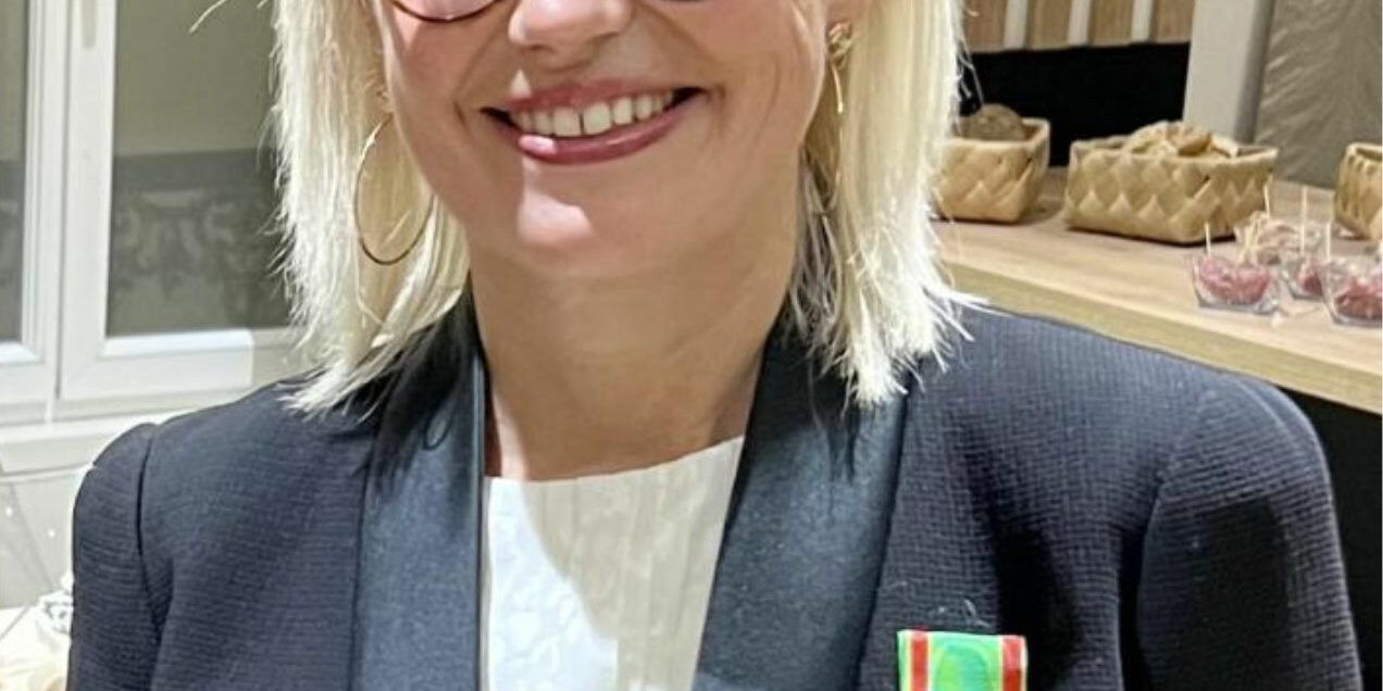 Anne Collart récompensée de la médaille du Médaille du Mérite agricole