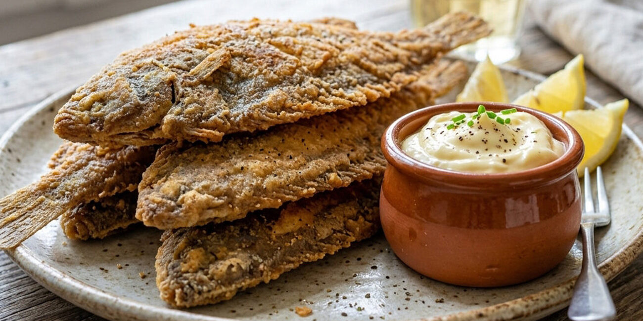 Friture-de-céteaux-et-mayonnaise-maison